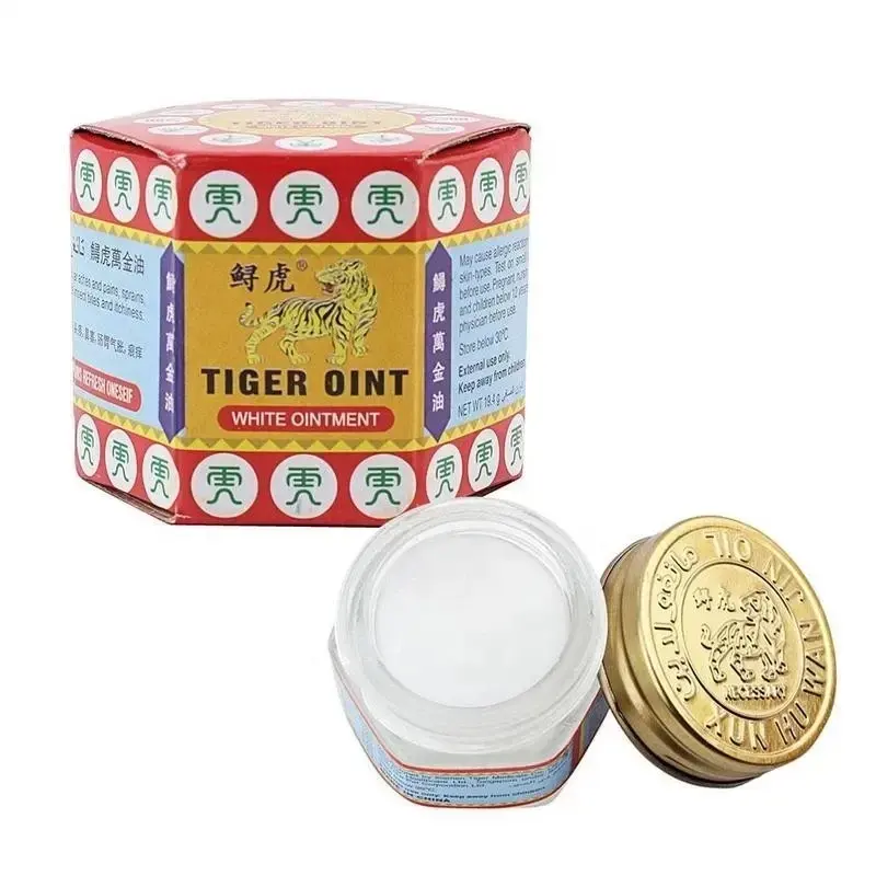 Top selling products 2024 Tiger Balm Ointment Rub Muscular white red Tiger Balm for massage cream