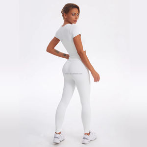 Pantalones de Yoga de Cintura Alta con Control de Abdomen y Levantamiento de Glúteos para Mujer, de Alta Calidad, Elásticos en Cuatro Direcciones, de Secado Rápido, Transpirables y Sin Costuras - Product Image 3