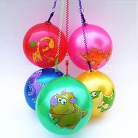 Ballon de football gonflable en PVC pour enfants, élastique et épaissi, pour l'entraînement