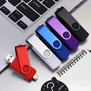 All'ingrosso della fabbrica del telefono cellulare del <span class=keywords><strong>Computer</strong></span> Dual-purpose auto USB2.0 Flash Drive 128MB-128G metallo Custom logo rotante Usb - Product Image 1