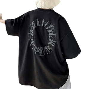 เสื้อยืดปักลายขายส่ง แบบกำหนดเอง ผ้าฝ้าย 100% เสื้อยืดหนานุ่มปักลายสำหรับผู้ชาย - Product Image 1