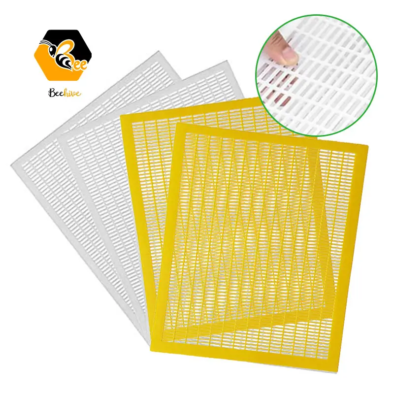 Équipement d'apiculture Outils En Plastique Reine Avion Cloison Conseil Reine Abeille Isolation Ruche Abeille Excluseur