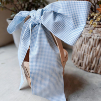 Ruban en tissu gingham personnalisé pour panneaux de panier de Pâques, idéal pour la décoration de fêtes et la chasse aux œufs pour enfants - Fournisseur d'usine