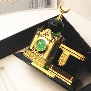 Islamic Ramadan Eid Mubarak <b>Table</b> Decoration Square Acrylic Party Ornament Home Office Day and Time Tracker-Packaged in a Bag - Product Image 3