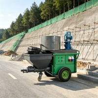 Machine de pulvérisation de ciment et de béton durable avec une puissante capacité de pompage pour le traitement du béton