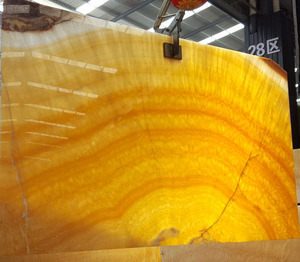 लक्जरी प्राकृतिक पीले शहद गोनीक्स संगमरमर स्लैब पॉलिश सजावटी पत्थर आंतरिक दीवार काउंटरटॉप बाथरूम डिजाइन के लिए - Product Image 1