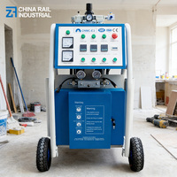 La machine de pulvérisation de mousse de polyuréthane mobile E3 la plus rentable pour l'isolation des murs de maison est certifiée CE.