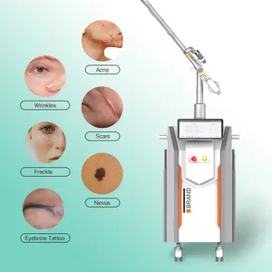 Picosekunden-laser q switch sommersprossen-tätowierung entfernen 755nm kohlefaser-peeling-gerät tragbar