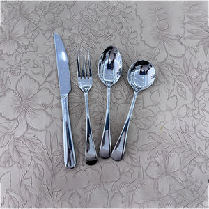 Ensemble <span class=keywords><strong>de</strong></span> couteaux professionnel manche en acier inoxydable ensemble <span class=keywords><strong>de</strong></span> <span class=keywords><strong>couverts</strong></span> avec cuillère fourchette or <span class=keywords><strong>couverts</strong></span> miroir poli ensembles <span class=keywords><strong>de</strong></span> vaisselle - Product Image 2