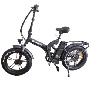 QUEENE/ Vélo électrique à suspension intégrale 48V 500W 750W 1000W Vélo électrique pliable à pneus larges avec <span class=keywords><strong>EN</strong></span> <span class=keywords><strong>15194</strong></span> - Product Image 1