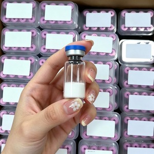 GHK-Cu Poudre Fine Lyophilisée de Cuivre Bleu Multiples Spécifications 50mg 100mg Matière Première Cosmétique en Gros GHKCU - Product Image 1