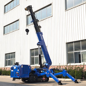 Mini grue araignée à chenilles, directement de l'usine |   Grues à flèche télescopique hydrauliques de 3 tonnes |   Recrutement de revendeurs - Product Image 2