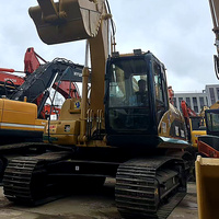 Excavatrice sur chenilles hydraulique d'occasion Caterpillar 320C/CAT 320CL avec composants moteur et pompe d'origine