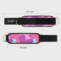 Nouveau Camo Cheville Boucle Fitness Protection Portique Cadre Cheville Bracelet Hanche Stretch Musculation Cravate pour Sport Protection
