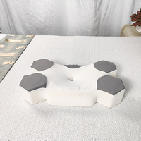 Oreiller personnalisable en mousse à mémoire de forme à rebond lent, motif papillon, design marin moderne, soulagement des douleurs cervicales, thérapie corporelle, antibactérien