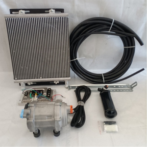 Climatiseur Électrique de Stationnement 12/24 Volts avec Compresseur d'Air et <span class=keywords><strong>Évaporateur</strong></span> <span class=keywords><strong>Auto</strong></span> AC pour Camping-Car et Voiture - Product Image 3
