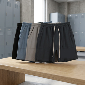 Pantalones Cortos Casuales de Verano para Hombre, 100% Algodón Premium, Transpirables, de Secado Rápido, Antiarrugas, de Lona de 120G, Cintura Media - Product Image 3