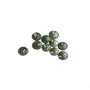 GOPIKA Natural Green Amethyst Drilled Ball Faceted Loose Gemstone High Quality Prasiolite 8MM Third Party Certified <b>Spacer</b> Beads - Product Image 2