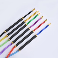 Tuyau de narguilé en gros, manche souple, logo personnalisé, nouveau design, tuyau de narguilé en gros de 1,8 m, tuyau de chicha jetable