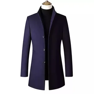 Wintu - 4XL Trench Coat Men Custom Label Winter Jacket Casual Jackets Men's Plus Size Windbreaker Coats for Men