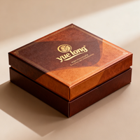 Emballage cadeau de luxe pour truffes, écologique, de qualité alimentaire, avec logo personnalisé, boîte en papier rigide avec fermeture magnétique, emballage pour chocolat