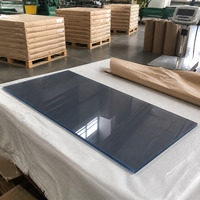 Özel Parlak Esnek PVC Levha Kalıplama Isıya Dayanıklı Gıda Sınıfı UV Dayanımlı OEM Marka Paketleme Koruyucu İçin Önceden Kesilmiş