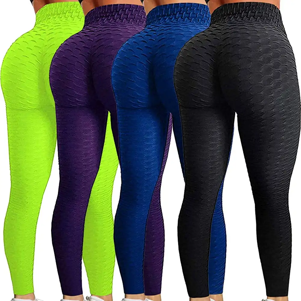2023 High Waist Fitness Sexy Push Up Legging Workout Breathable Casual Long Pants For Women