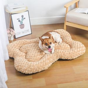Kreative Knochen form Weiche bequeme Samt Fischs chuppen muster Haustier bett Katzen hunde bett - Product Image 2