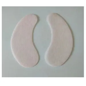 pink new hot selling silica gel under eye pads sensitive thin eye patches for eyelash extension OEM logo packing