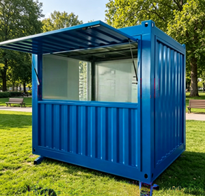 Casa Container Modulare Prefabbricata, Cabina, Chiosco, Ristorante, Casa Piccola Smontabile, <span class=keywords><strong>Casetta</strong></span>, Tiny Home - Product Image 1