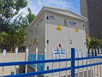 Poste de distribution 10 kV 250 kVA 630 kVA 1600 kVA 2500 kVA – Station de transformateurs immergés dans l'huile personnalisée pour réseau électrique