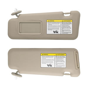 Parasoles para Toyota Highlander 2008-2013, color beige, paquete de dos, montados en el techo, material de PVC - Product Image 3