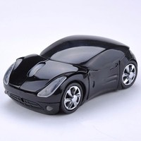 Souris sans fil créative en forme de voiture, vente en gros, logo personnalisé, usine