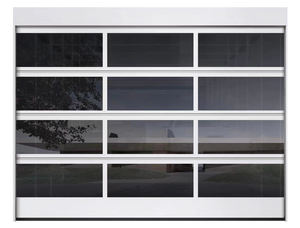 <span class=keywords><strong>Porte</strong></span> <span class=keywords><strong>de</strong></span> <span class=keywords><strong>garage</strong></span> <span class=keywords><strong>sectionnelle</strong></span> en aluminium, à roulement vertical automatique, antivol, télécommande, 12*12, verre, style ferme, pour maisons - Product Image 3