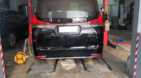 Haute qualité 2015-2022 Alphard Vellfire à LM Kit de carrosserie de phare avec trois yeux LED accessoires de lumière de pare-chocs avant 24V