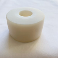 Brosse de roue à polir, livraison gratuite, en Nylon, avec roulements, rouleau de guidage, en plastique CNC, moins cher, haute qualité, fabricant d'usine chinois