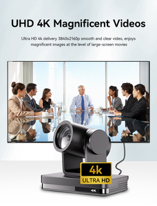 Anywii <span class=keywords><strong>Webcam</strong></span> Phòng Họp Khung Hình Tự Động 4K Theo Dõi Khuôn Mặt Camera Hội Nghị Truyền Hình Zoom 12x Camera Hội Nghị Ptz Theo Dõi Tự Động - Product Image 2