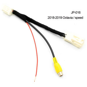Câble adaptateur de conversion vidéo RCA pour caméra de recul GreenYi pour <span class=keywords><strong>Skoda</strong></span> Octavia Speed Rapid NW202 Yeti <span class=keywords><strong>Fabia</strong></span> - Product Image 2