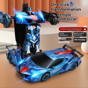 Voiture télécommandée transformable à 6 canaux pour enfants, jouet robot de guerre à détection gestuelle, cadeau - Product Image 5