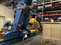 Visi 3D Otomatis pemrograman Robot sistem Gantry las