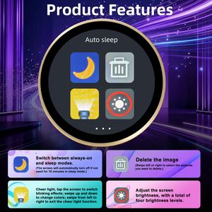 Tarjeta Electrónica con Control Táctil, Compartir con un Clic, Eliminar Imagen con un Deslizamiento, Ideal para Convenciones de <span class=keywords><strong>C</strong></span>ómics y Salidas Urbanas - Product Image 4