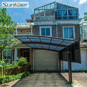 Abri <span class=keywords><strong>de</strong></span> jardin/<span class=keywords><strong>garage</strong></span> Sunkaer au design moderne, résistant aux fortes intempéries, avec structure <span class=keywords><strong>en</strong></span> <span class=keywords><strong>aluminium</strong></span> et porte <span class=keywords><strong>en</strong></span> plastique, <span class=keywords><strong>auvent</strong></span> <span class=keywords><strong>de</strong></span> protection - Product Image 3