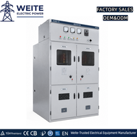 Armoire de distribution intérieure en acier galvanisé CE Standard pour appareillage MV 12 kV 50 Hz, résistante aux arcs, IP40, conforme GCC