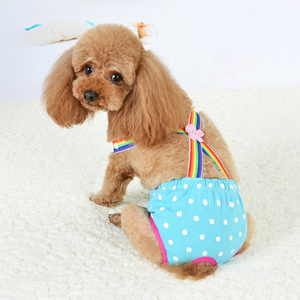 Chienne Chiot Couche-Culotte Hygiénique Physiologique Culottes Menstruelles Jarretelles Pantalon de Sous-Vêtements pour Chiens - Product Image 6