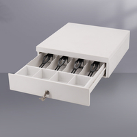 Tiroir-caisse électronique intelligent HER-340 en métal, déclenchement automatique RJ12, compatible système TPV, boîte à monnaie EOP à bascule, Jiangsu