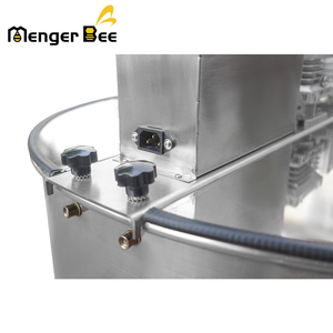 Centrífuga manual de miel de acero inoxidable, extractor eléctrico de miel de 6 marcos y agitador - Product Image 4