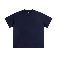 Luxe blanc coton lourd Streetwear surdimensionné t-shirts hommes personnalisé t-shirt t-shirt hommes graphique t-shirts chemise femmes surdimensionné
