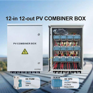 Stock Available <b>Waterproof</b> IP65 Solar Panel System 10 In 10 Out PV Combiner <b>Box</b> <b>Electrical</b> - Product Image 5