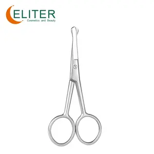 Eliter Hot Sell Wholesale Stainless Steel Nail Scissors Cuticle Pushers Scissors Nail Machine Custom Package For Nail Scissors