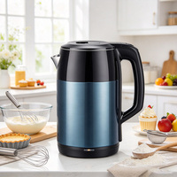 Bouilloire Électrique Portable en Acier Inoxydable 1500W Grande Capacité pour la Maison et le Bureau – Idéale pour Préparer du Thé – Offre Spéciale